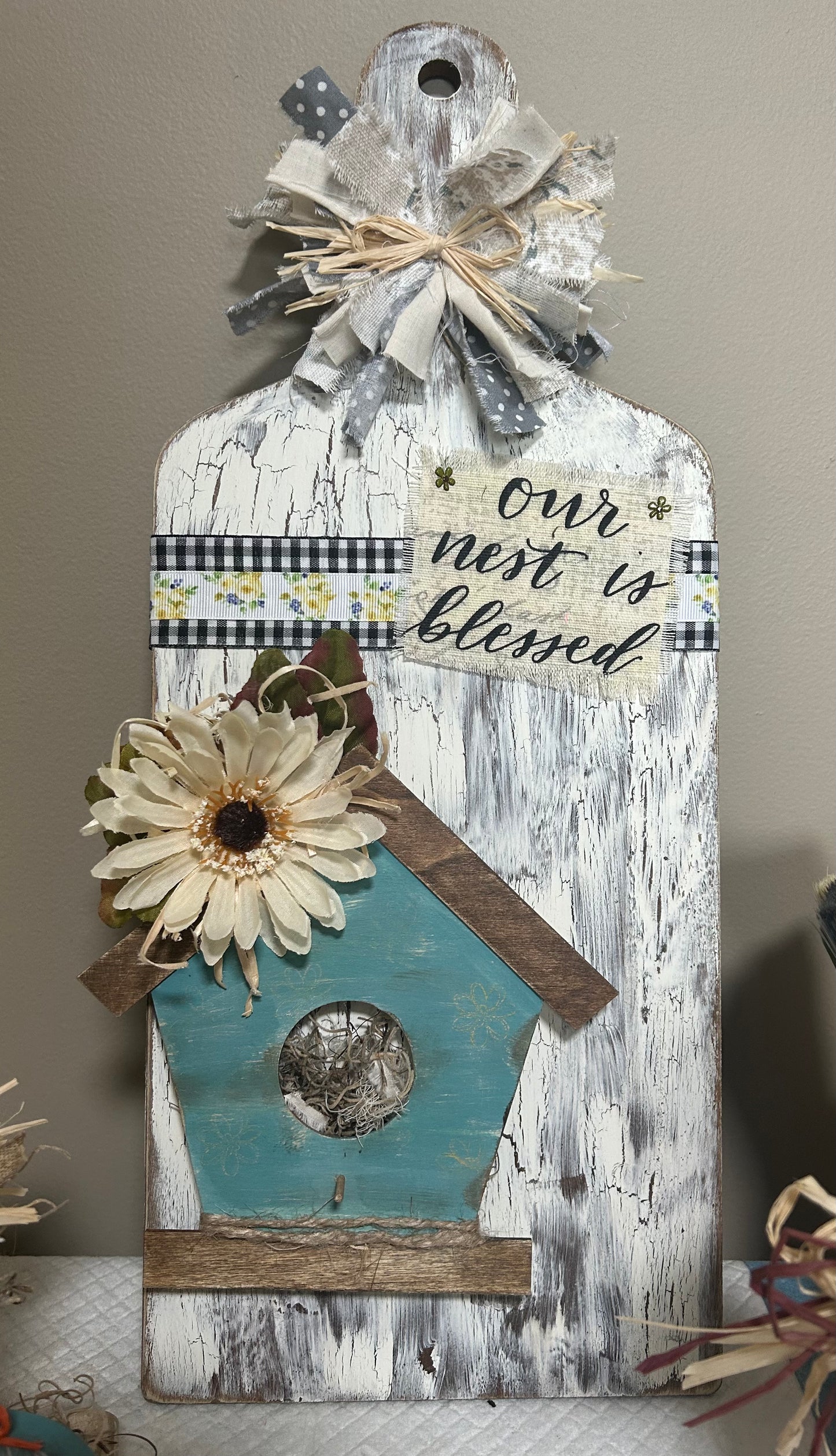 Birdhouse Hanging Board