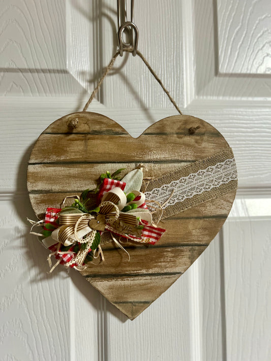 Rustic Heart Hanger